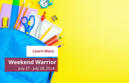 Weekend Warrior: July 27 - July 28, 2024 | Amy Jones Group